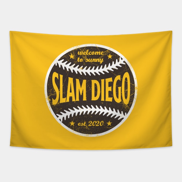 Slam Diego, Retro Ball from TeePublic