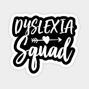 Dyslexia Teacher Therapist Squad Dyslexic Therapy Magnet