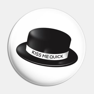 Kiss Me Quick Hat Pin