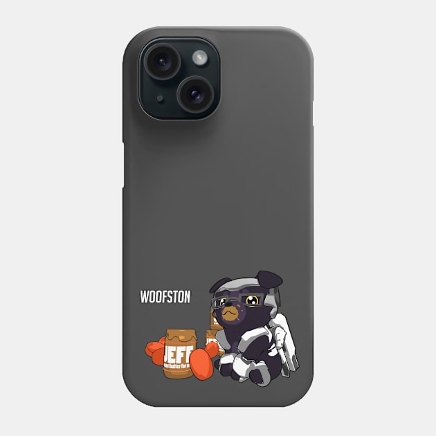 Woofston - Katsuwatch Phone Case by dillongoo