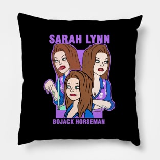 sarah lynn - bojack horseman Pillow