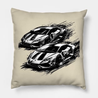 Lamborghini huracan Pillow