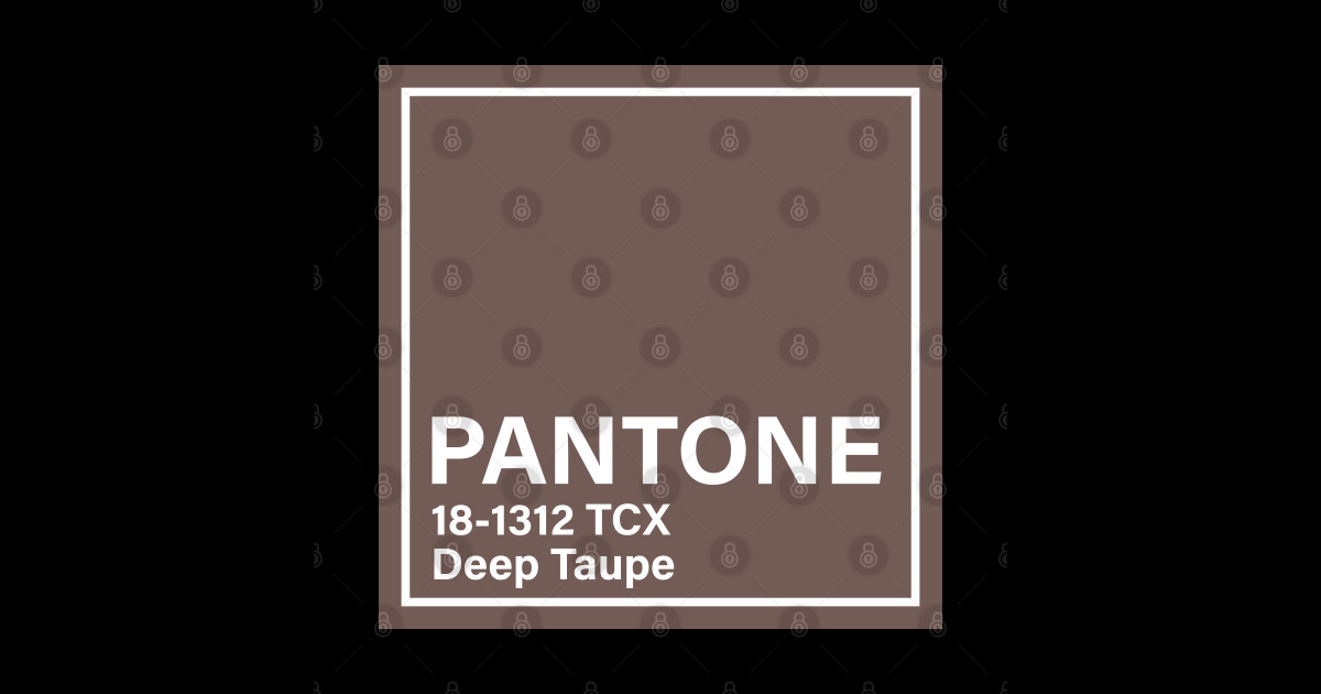 Pantone 18 1312 TCX Deep Taupe Pantone Color T Shirt TeePublic pantone-18-1312-tcx-deep-taupe-pantone-color-t-shirt-teepublic