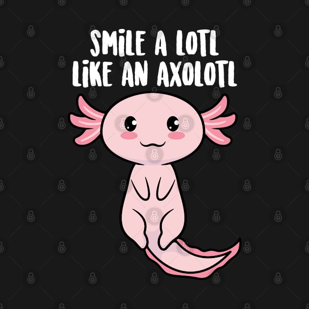 Funny Axolotl Shirt Boy and Girl - Cute Humor Axolotls Pun by Boneworkshop