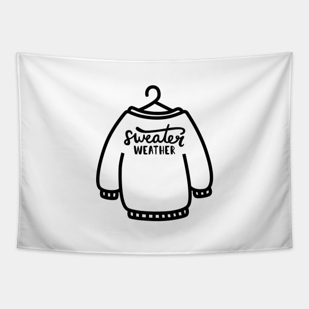 Sweater Weather Tapestry by TheMoodyDecor