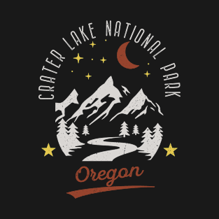 Vintage Crater Lake National Park Oregon T-Shirt