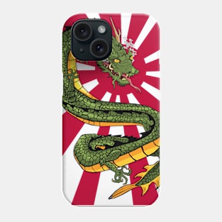 Rising Sun Dragon Phone Case