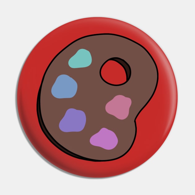 Paint Palette Pin by saradaboru