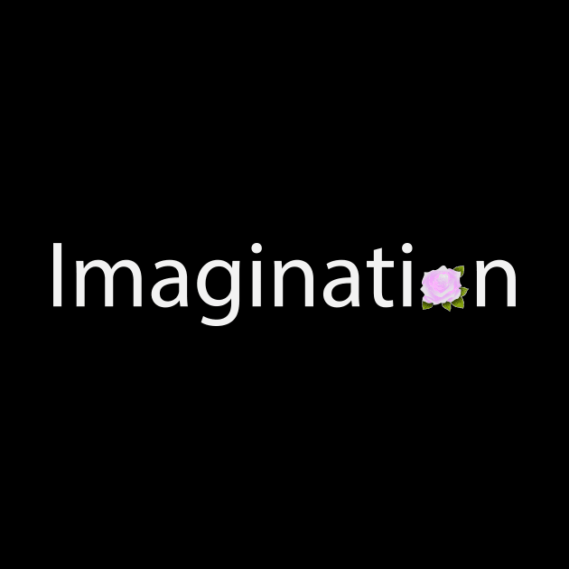 Imagination typographic artwork by D1FF3R3NT