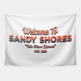 Welcome To Sandy Shores Tapestry