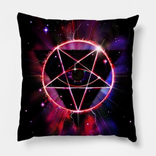 Space Demon 2049 Pillow