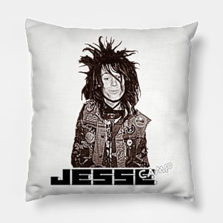 Jesse // Wanna Be a VJ 90s Fan Art Pillow