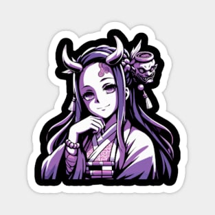 Nezuko Demon Slayer Magnet