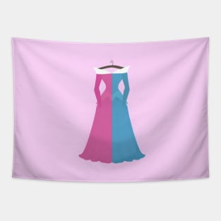 Make It Pink! Make It Blue! Tapestry