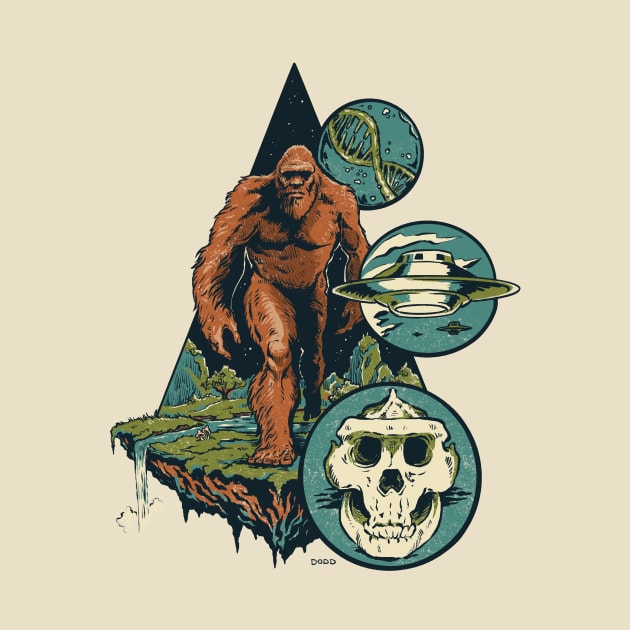 Origins of the Bigfoot by JonathanDodd_Draws