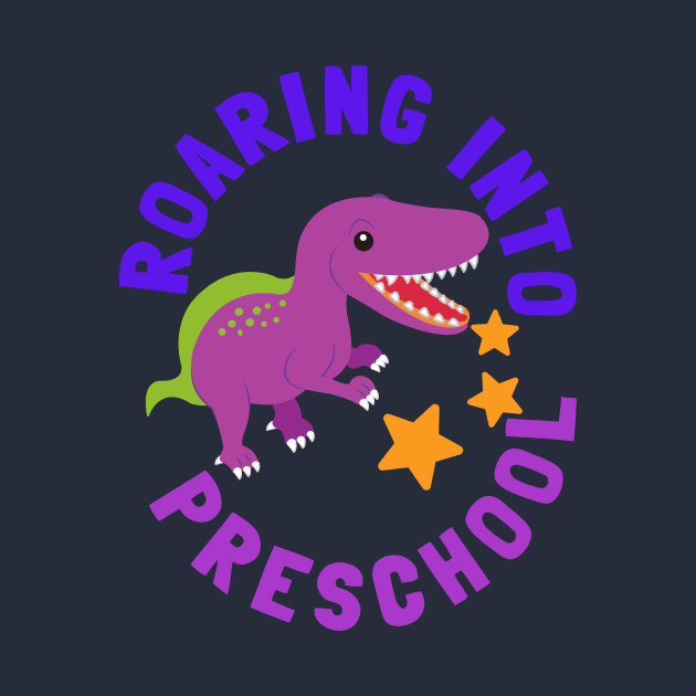 Roaring into Preschool by Rissenprints