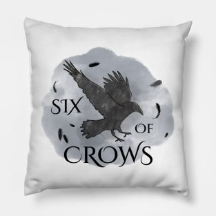 Six of Crows the Crow Design Pillow