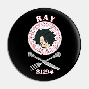 THE PROMISED NEVERLAND: RAY CHIBI (GRUNGE STYLE) Pin