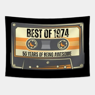 Best Of 1974 Shirt, Vintage 1974, 50th Birthday Tapestry