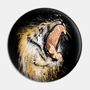 Roaring tiger Pin