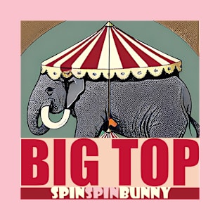 SpinSpinBunny Single 'Big Top' Artwork T-Shirt