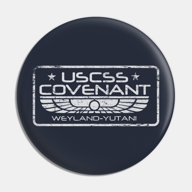 USCSS Covenant Pin by MindsparkCreative