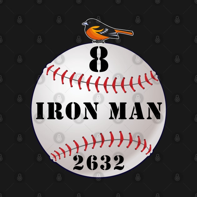 ⚾ Iron Man Consecutive Game Record Oriole Baseball by Pixoplanet