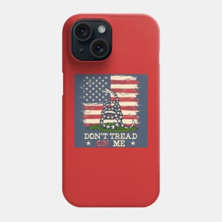 Don’t tread on me usa flag Phone Case