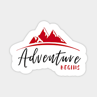 Adventure T-shirt Magnet