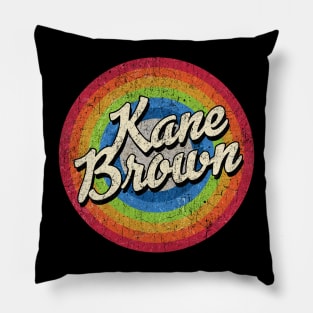 Kane Brown Vintage Style circle Pillow