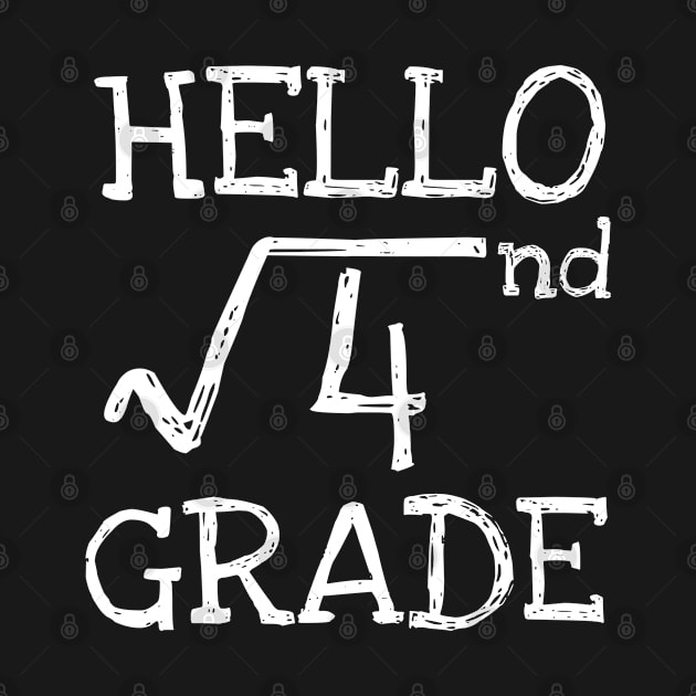 Hello 2nd grade Square Root of 4 math Teacher by Daimon