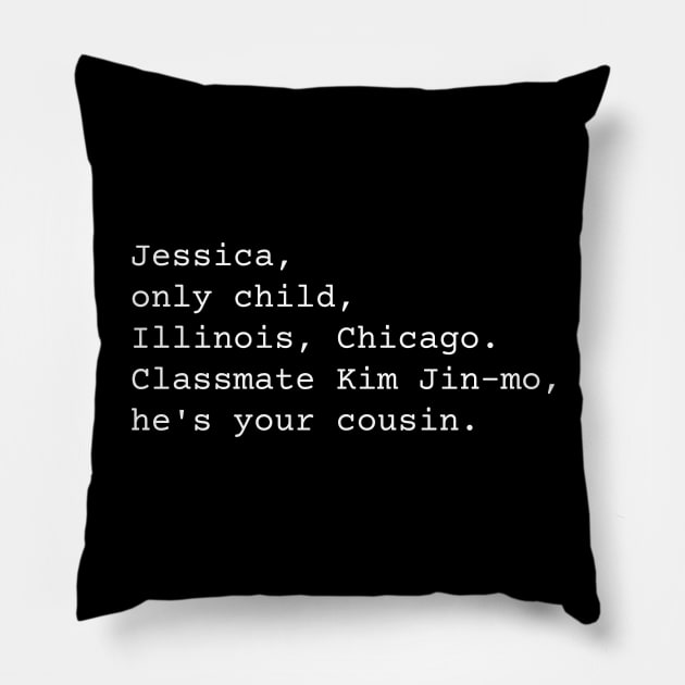 Parasite - Jessica verse Pillow by smallbrushes