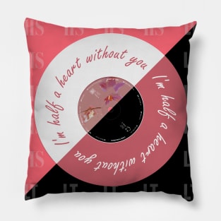 Larry Stylinson vynil - Half a heart Pillow