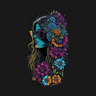 Flower child hippie fashion T-Shirt