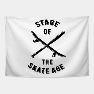 Stage of the Skate Age Tapestry