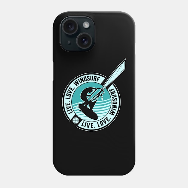 Windsurfing Phone Case by Graffik-Peeps