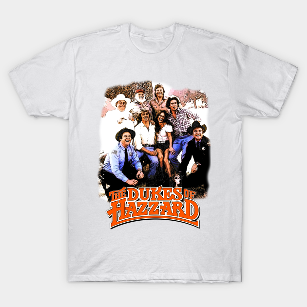 Dukes of Hazzard TV series Logo Men's Black T-Shirt Size S M L XL 2XL 3XL