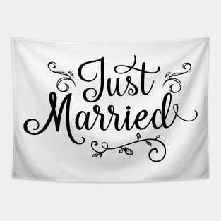 Just Married Tapestry