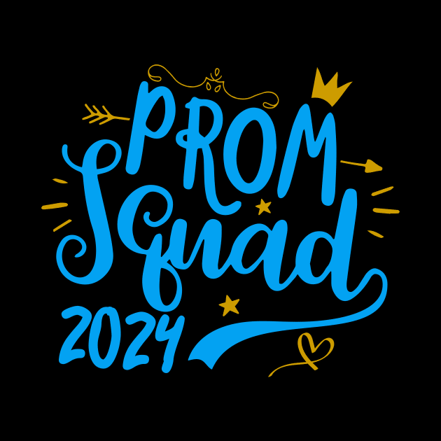 Prom Squad 2024 I Graduate Prom Class Of 2024 by Giftyshoop