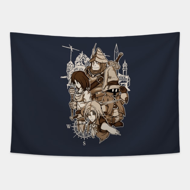 Heroes Are Back Tapestry by TeruTeeSign