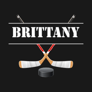 Brittany Birthday Hockey T-Shirt