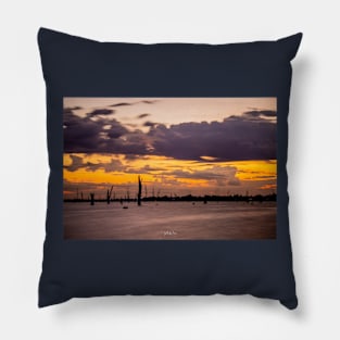 Lake Mulwala, Yarrawonga, Victoria, Australia Pillow