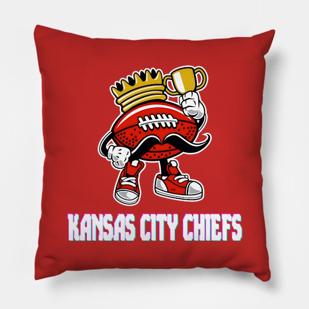 Kansas CityC Pillow by Don Ga Bang