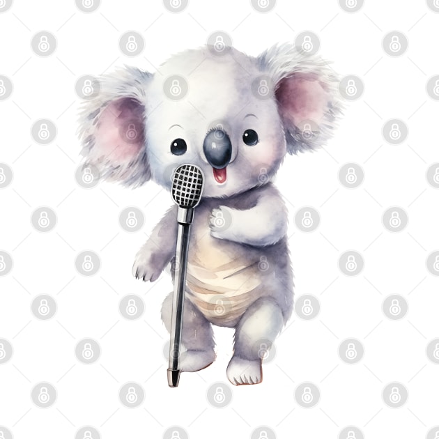 Koala Singing by Chromatic Fusion Studio