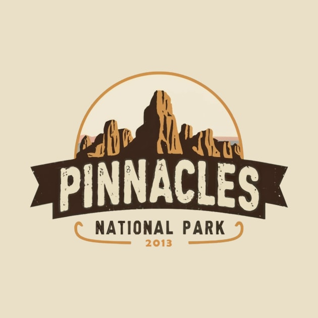 Pinnacles National Park Travel Sticker by GreenMary Design