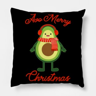 Avo Merry Christmas Pillow