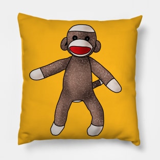 Sock Monkey Pillow