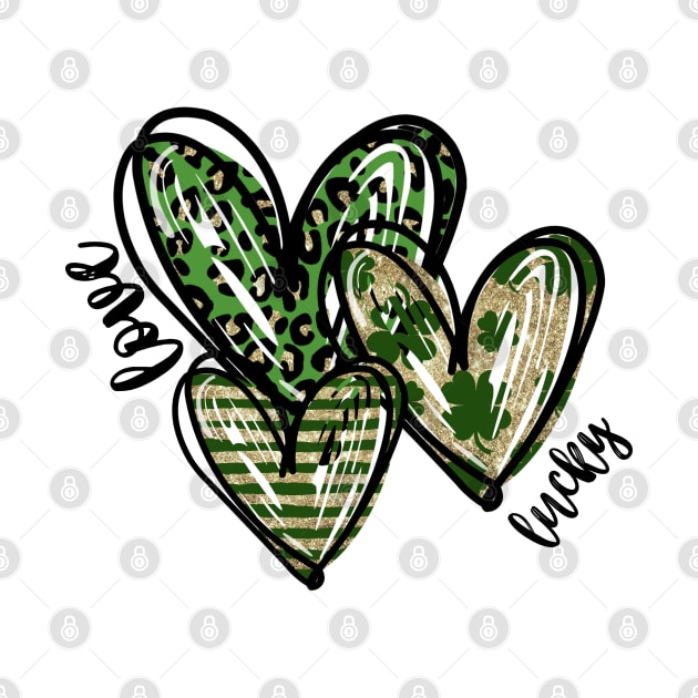 St. Patrick Lucky Heart by EdSan Designs