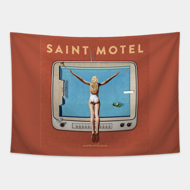 Saintmotelevision Saint Motel Saint Motel Tapestry Teepublic Of course move is a favorite of mine but, i also really. saintmotelevision saint motel