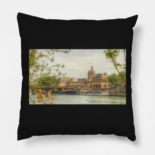 Institut de France by the Seine Pillow